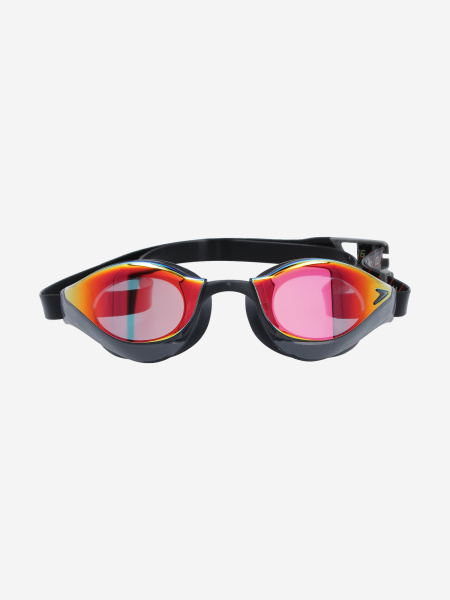 Очки для плавания Speedo Fastskin Pure Focus Mirror (зеркальные; черный/бирюзовый/золотой)